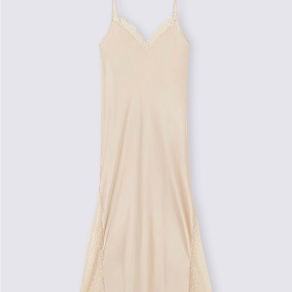 Living in Luxe Silk Nightgown Intimissimi Bridal getting ready slip - Picture 2 of 6